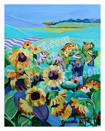 Lisa's Sunflowers